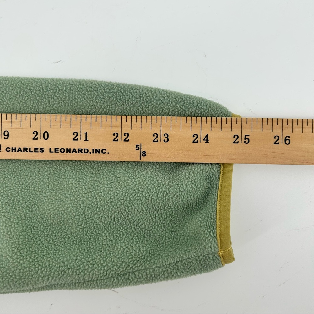 Patagonia Men's Green Microdini 1/2-Zip Pullover Fleece Colorblock Jacket Sz L - Picture 9 of 10